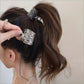 New Irregular metal Hair Claws Girl Fashion High Ponytail Clip Fixed Hairpin Claw Clip Advanced Sense Hair accessories Headwear
