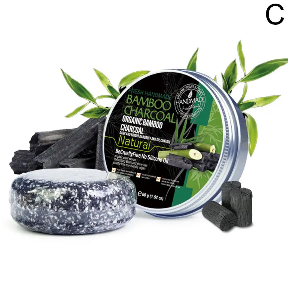 Rosemary Shampoo Soap Ginger/bamboo/lavender/Polygonum Multiflorum Deep Cleansing Soap Bar For Treated Dry Damaged Hair Care