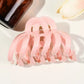 1/4PCS Octopus Silicone Claw Clip,Super-safe Head Protection,Banana Clip,Soft Flexible Jaw Clip for Women Hair Accessory