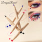 Double Head Stamp Liquid Eyeliner Smudge-Proof Quick Drying Waterproof 2 in1 Colorful Love Star Butterfly Eye Line Pencil Makeup