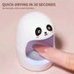1pc 3Lamp USB Nail Dryer Pink Egg Design MINI UV LED Lamp Nail Art Manicure Tools 45S 60S Gel Polish Fast Drying Curing Light