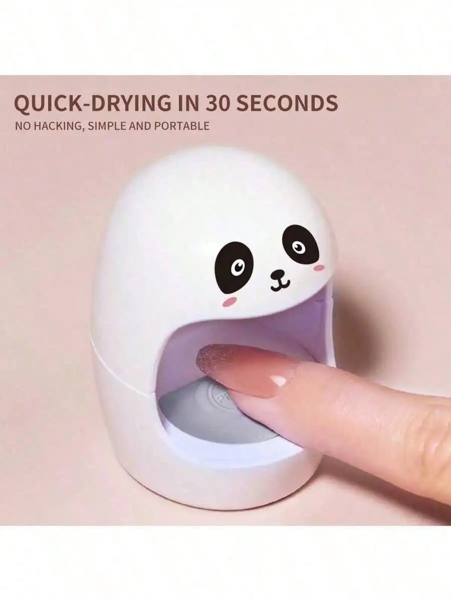 1pc 3Lamp USB Nail Dryer Pink Egg Design MINI UV LED Lamp Nail Art Manicure Tools 45S 60S Gel Polish Fast Drying Curing Light