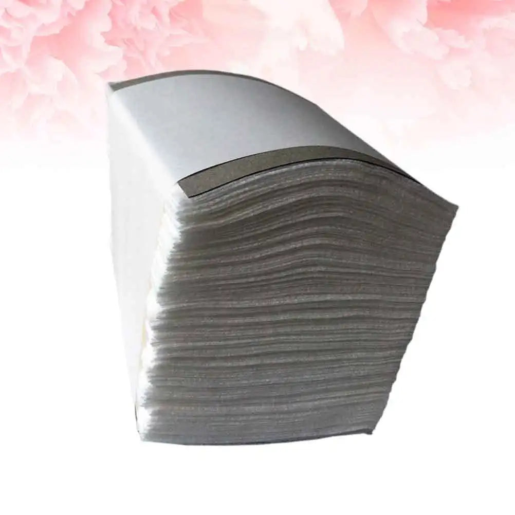 300Pcs Foldable Makeup Pads Disposable Nonwoven Facial Wipes for Makeup Removal Nail Polish Clean White 10Cm Face Cleansing Pads