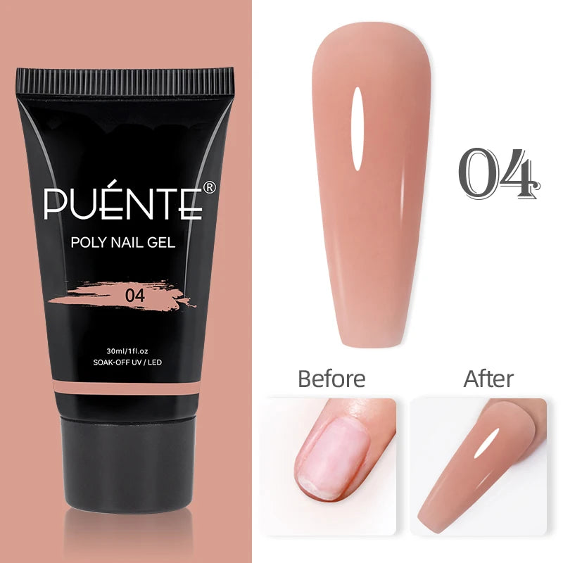 PUENTE 7.5ML Golden Gems Cat Magnetic Gel Nail Polish Pink Brown Blue Colors Golden Glitter Cat Eye Soak Off UV Nail Art Varnish
