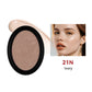 Cushion Refill Foundation Waterproof Semi-Matte Red Finish 72-Hour Wear Long-Lasting Buildable Coverage Sun Protection Makeup