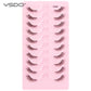 YSDO Natural Mink Eyelashes 3/6/10 Pairs Wispy Faux 3D Mink Lashes Short Fluffy Half False Eyelash Makeup Tools Cat Eye Lashes