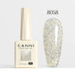 CANNI Gel Nail Polish Glitter Diamond Sparkle Color Collection Gorgeous Color HEMA FREE Soak Off UV LED Semi Permanent AurorGel