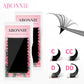 Abonnie Super Soft Blomming Lashes Easy Fan Eyelash Extensions Mega Volume Fans 8-25m All Size Eyelashes Supplies for Eye Beauty
