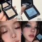 Monochrome Eyeshadow Palette Chrome Blue Pearl Glitter Highgloss Brightening Lasting Waterproof Metallic Luxury Eyeshadow Makeup
