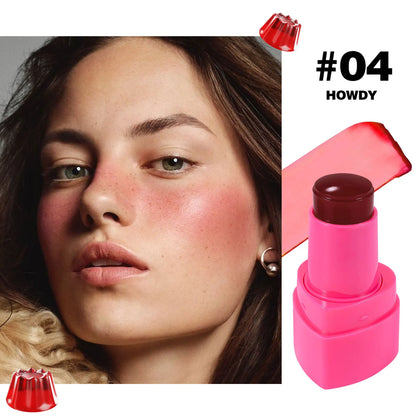 Lip Cheek Jelly Blush Stick Water Tint Lightweight Long Lasting Makeup Blusher Cosmetics Natural Flush Beauty
