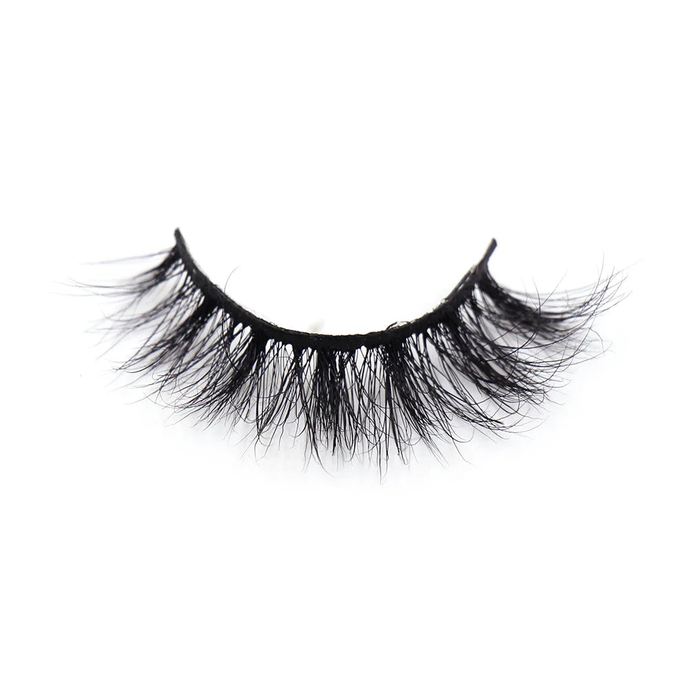 AMAOLASH Eyelashes Mink Lashes High Volume Thick False Eyelashes 3D Eyelash Extension Dramatic Soft Long Lasting Eye Lashes E01