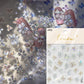 1piece 5Dcute tulip flower nail stickers high quality self-adhesive embossed nail art decals for girls summer decoration sticker
