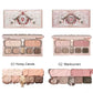 Flower Knows Makeup Swan Ballet Eyeshadow Palette Natural Nude Matte Shimmer Strawberry Cupid Glitter Pigment Eye Shadow Pallete