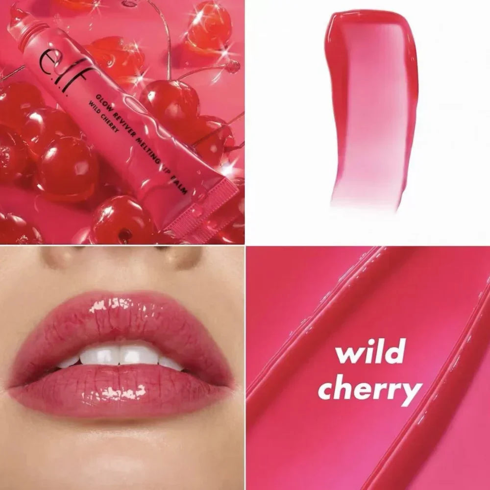 Elf Lip Gloss 6-Colors Lip Balm Optional Lightweight Hydrating Repairing Improve Dryness Plump Lips Makeup Christmas Gift Woman