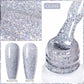 BORN PRETTY 10ml Sparkling Glitter Reflective Gel Nail Polish Sparkly Holo Shiny Pink Silver Black Gel Nail Art Salon Varnish