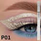 1PC Glitter Liquid Eyeliner Pencil Waterproof Purple Pink Blue Eye Liner Pen Long Lasting Quickily Drying Eyes Makeup For Women