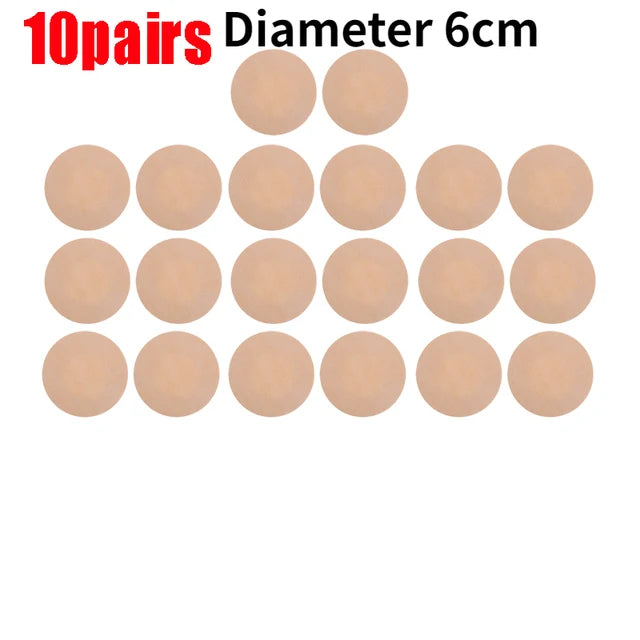 20Pcs Breast Lift Tape Adhesive Nipple Cover Bra Push Up Invisible Bra Stickers Pasties for Party Dress Underwear Accessories