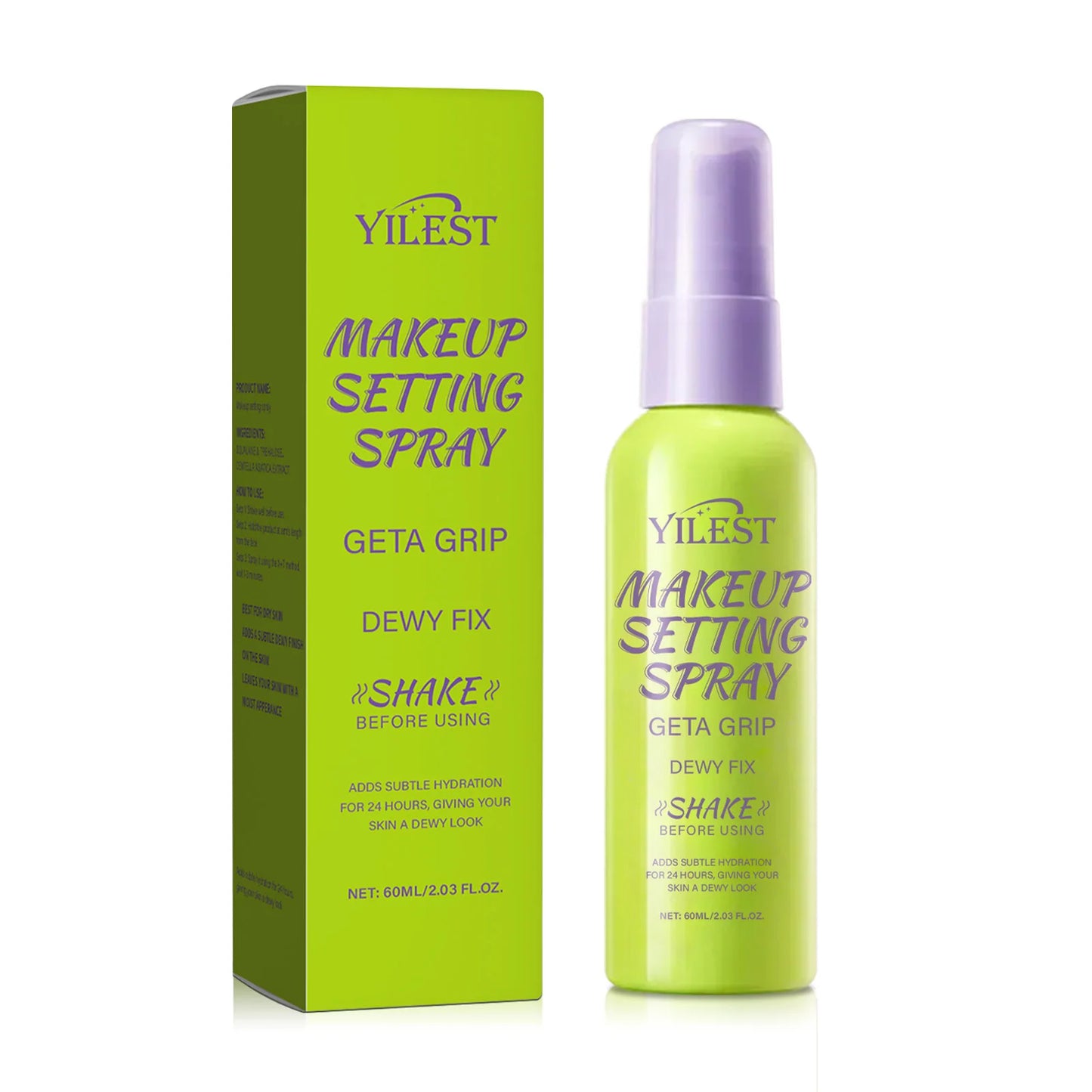 【Matte Waterproof Setting Spray】Long Lasting Makeup Fixer, Controls Oil & Shine, Non-Sticky Finish, All-Day Hold