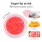 Vegan Fruit Lip Scrub Lipstick 2 in 1 Moustirzing Lip Balm Private Label Custom Logo Sugar Lip Scrub