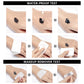 QIBEST 4D Silk Fiber Eyelash Mascara 2PCS Sets Waterproof Black Mascara Eyelash Extension Thick Lift Lengthening Lasting Makeup