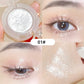 Monochrome Glitter Eyeshadow Pearlescent Highlighter Powder Makeup Diamond Eye Shadow Palette Bright Shiny Eye Makeup Cosmetics