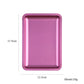 1PC Square Stainless Steel Cosmetic Storage Tray Nail Art Manicure Plate Tweezers Clippers Pens Container False Nails Dish Tools