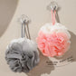 Bath Shower Loofah Sponge Bath Mesh Pouf Shower Ball Body Scrubber Exfoliating Bath Sponge for Women and Men (Large-45G)