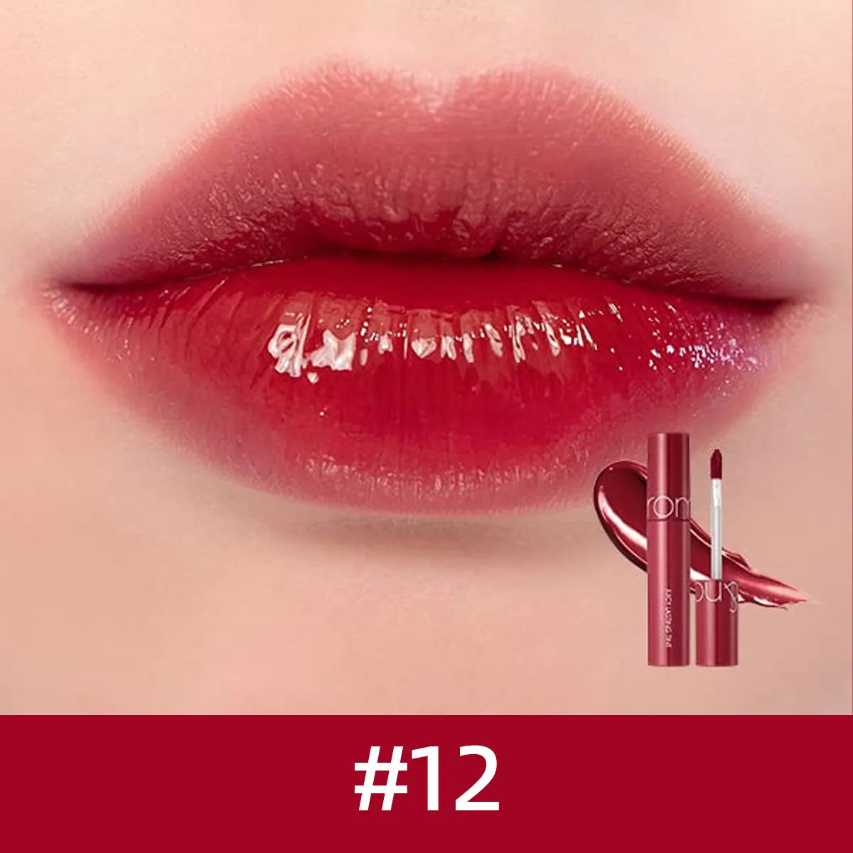 rom&nd JUICY LASTING TINT-12 Shades,Juicy Glossy Texture,Lip Glosses,Luxury Makeup,Korean Cosmetic,K-Beauty,Korean Makeup