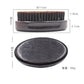 Slick Back Hair OR Beard Brush for Sleek Ponytail Bun & Smoothing Baby Hairs, Flyaways, Edge Control - Backcombing & Teasing
