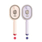 iLMH Electric Spray Hair Brush, Steamy Air Cushion Massage Comb, Self Cleaning Anti Static Detangling Brush for Women Hair
