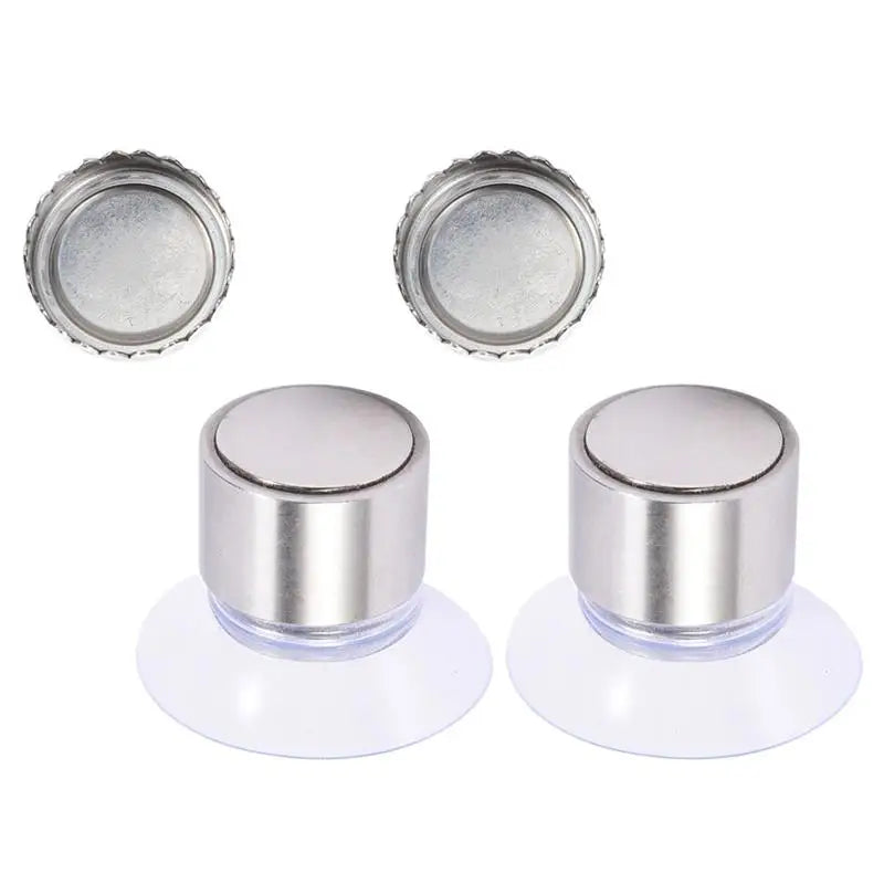 2 Sets Magnetic Soap Holder Dishes Soap Holder With Drainage Dishes Wall Mountsoap Dish Storage Rack For Bathroom Shower Dishes