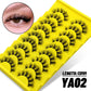 GROINNEYA Manga Lashes Mixed style 5/9/20 Pairs 3D 6D 8D Mink Lashes Natural Eyelashes Soft Cross Wispy False Eyelashes Eyelash