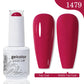 Arte Clavo 15ml Rose Red Pink Color Gel Nail Polish Autumn Winter Hot Sale Long Lasting Soak Off For Manicure Nail Art Gel