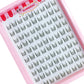 10 Rows Cat Eye Single Cluster Fake Eyelashes Natural Cosplay Makeup False Eyelashes Self-adhesive Natural Wispy Lash Extension