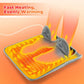Electric Heating Foot Pad Washable Feet Warmer Household Soft Plush Thermal Heating Blanket Foot Warming Mat Home Office Bedroom