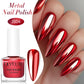 LILYCUTE 7ml Dark Red Nail Polish Water-based Colorful Glitter Sequins Air Dry No Need Cure Nail Art Supplies Gorgeous Color