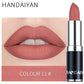 HANDAIYAN 12 Color Velvet Matte Lipstick Sexy Red Pink Lip Tint Non-stick Cup Lip Gloss Moisturizing High Pigment Lips Cosmetics