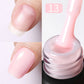 BORN PRETTY Milky Jelly Rubber Base Gel for Gel Nail Polish 15ml Russian Self-leveling Nude Color Soak Off Semi Permanent UV Gel