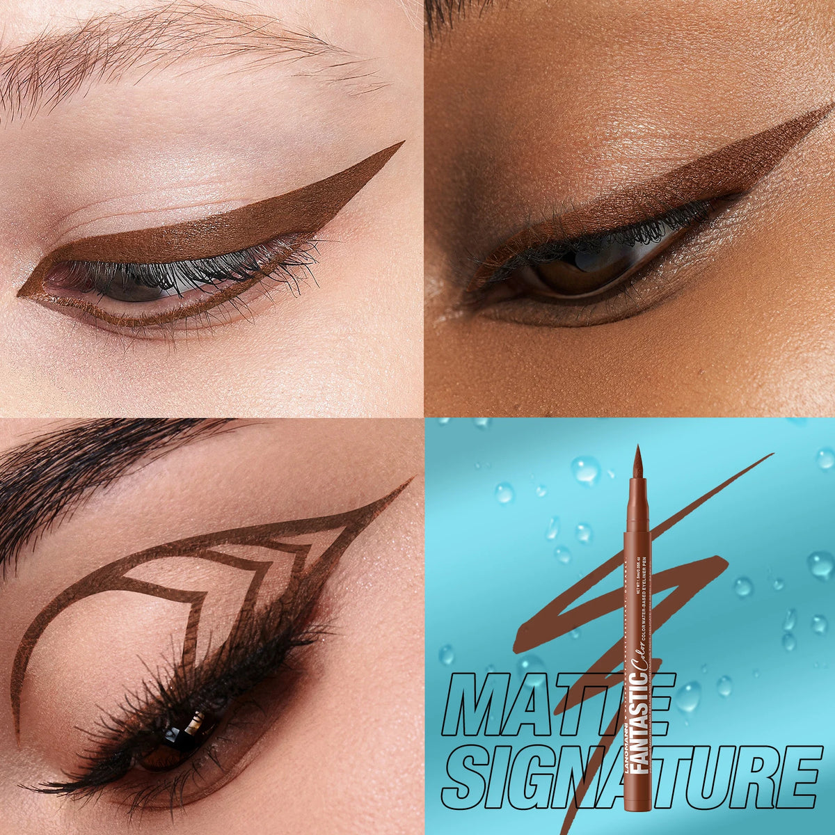 1PC Liquid Eyeliner Pen, Waterproof and Sweat Proof, Non Smudging, Easy to Apply, Creating Perfect Eye Makeup