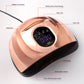 Nail Art Phototherapy Lamp With 57 LEDS Quick Drying Nails Light Have 3 Timer Modes LCD Display for Manicure Salon/Home Dryer