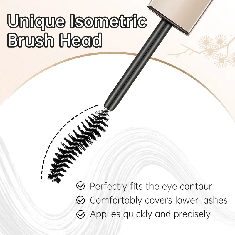 CATKIN Mascara Black, Volumizing & Lengthening Waterproof Nourish Eyelash Mascara, Create Longer and Thicker Looking Lashes