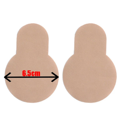Self-adhesive Nipple Cover Chest Patch Non-woven Thin Invisible Bra Disposable Sticky Lift Breast Petals Round Flower Pads