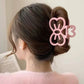New Candy Color Cat Bow Hair Clip Plastic Claw Clip Fashion Crab Hair Clip For Girls Sweet Hair Claw Women Hair Accessories