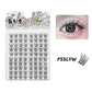 DINGSEN 10 rows Individual Eyelashes Wholesale 10-12mm Cluster Lashes Natural Anime False Kake Eyelashes Extension Makeup