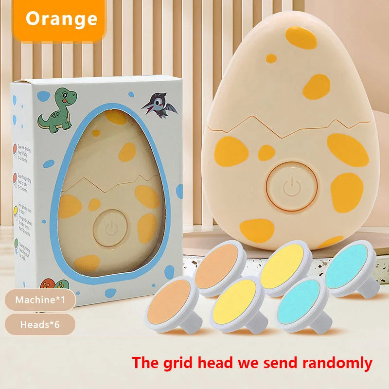 Baby Cartoon Electric Nail Trimmer Kid Nail Polisher Tool Newborn Care Kit Manicure Set Easy To Trim Nail File Clipper for Adult