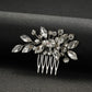 Wedding Comb Head Jewelry Bride Hair Clips Headpiece Crystal Women Tiaras Bridal Hair Accessories Women Hair Ornaments SL