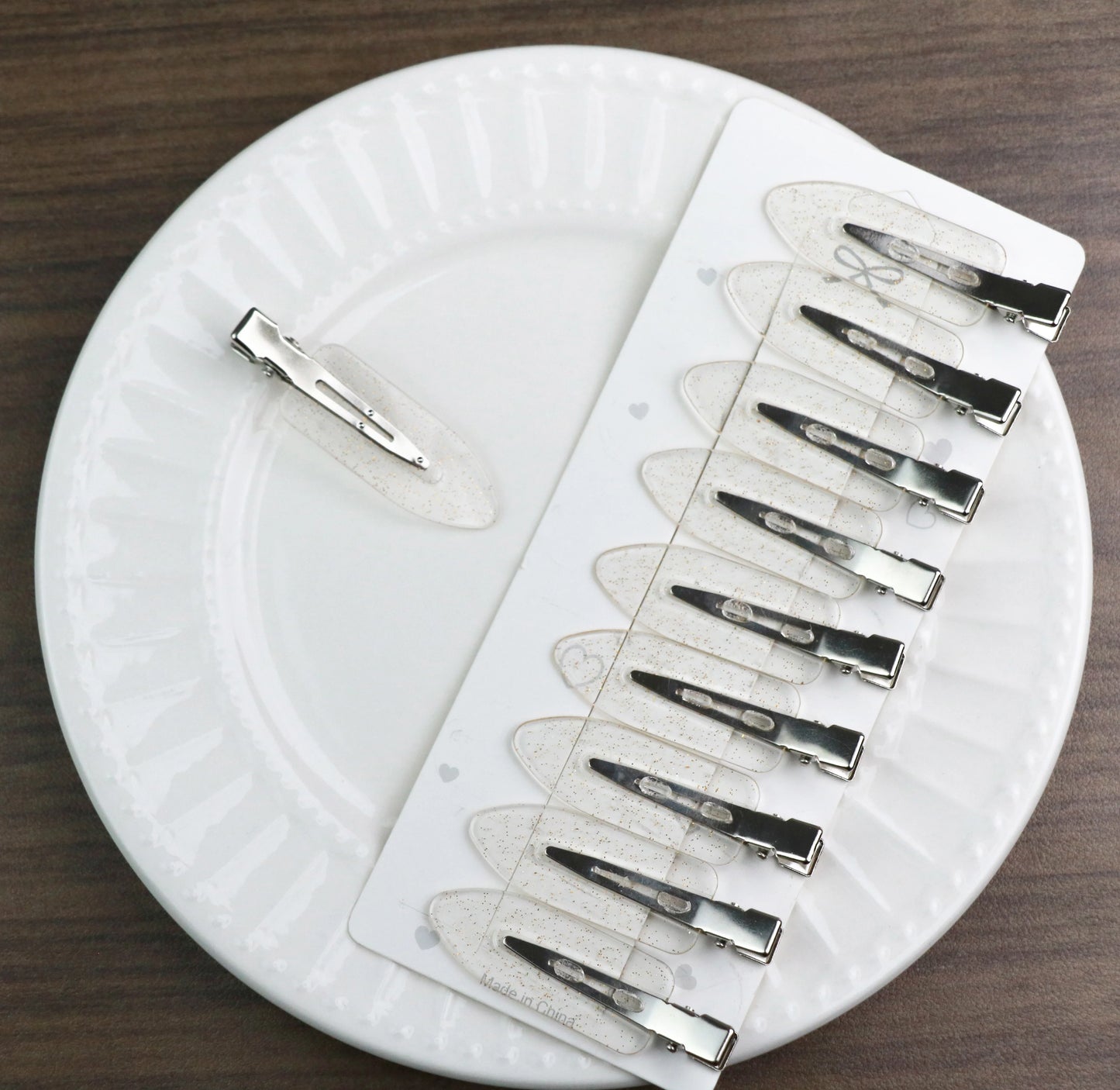 10/4Pcs No Crease Basic Hair Clips For Women Girls Hair Styling Makeup No Bend Hairpins Barrettes Fashion Hair Accessories Set