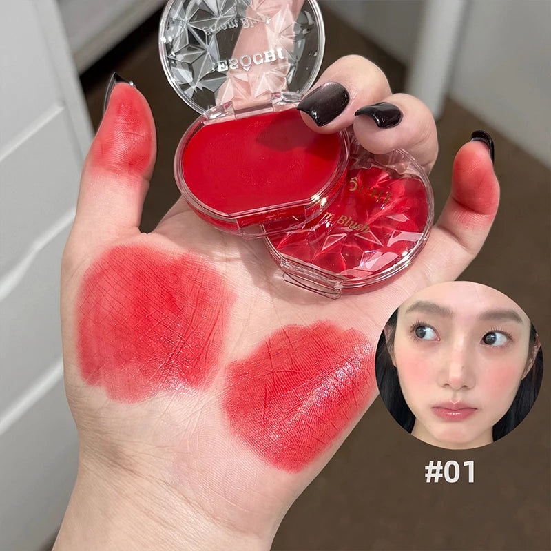 Light Blush Cream Moisturizing Matte Vitality Moisturizing Whitening Brightening Pigmented Natural Rouge