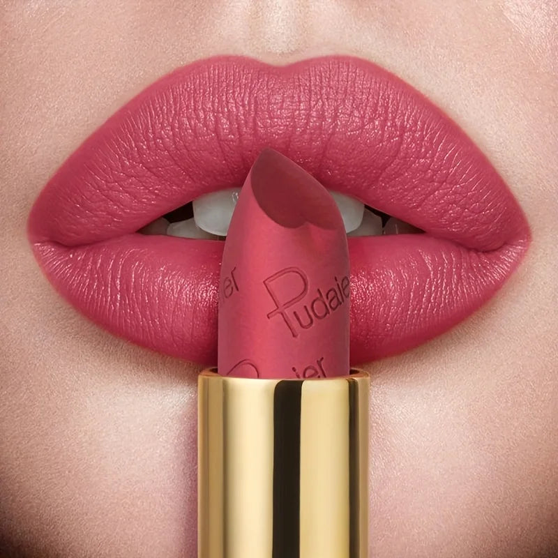 Soft Mist Velvet Matte Lipstick, Waterproof Smudge Proof, Lightweight Easy Application, Long Wear Smooth Lip Color