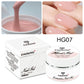 30ML Hard Gel For Nail Extension Milky White Builder Constructor Gel Self Leveling Reinforcement Nail Gels Camouflage Manicure